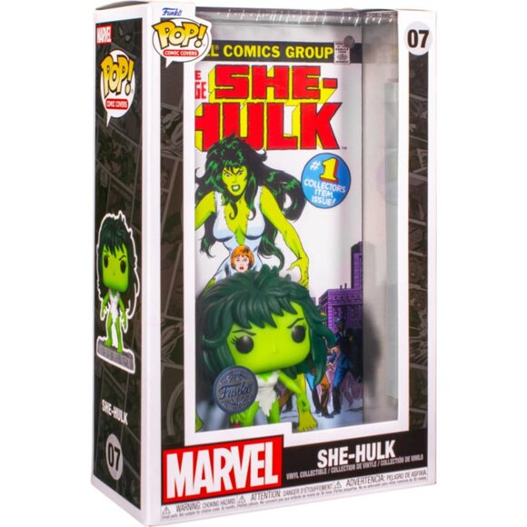 Funko POP! Comic Cover: Marvel - She-Hulk New With Box - Picture 3 of 4
